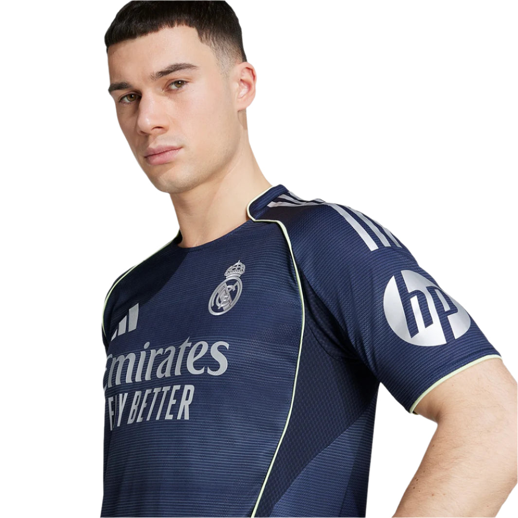adidas Fran García Real Madrid 25/26 Away Jersey w/ Champions League Patches (Legend Ink)