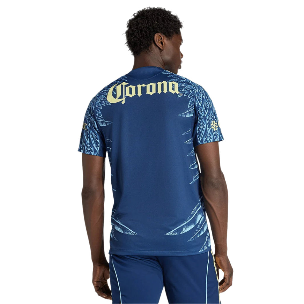 adidas Brian Rodriguez Men's Club América 25/26 Authentic Away Jersey (Blue)