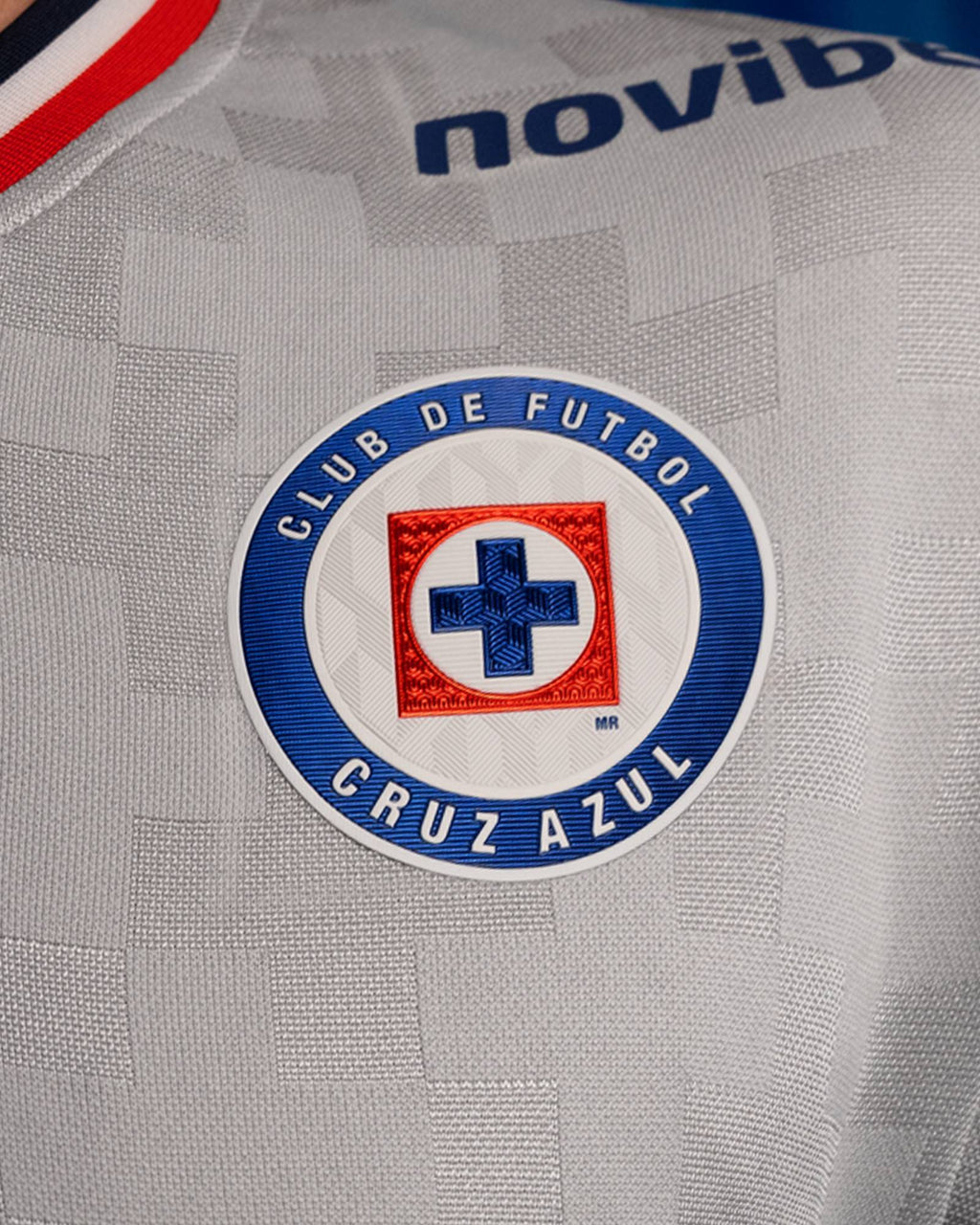 Pirma Men's Cruz Azul Away Jersey 25/26 w/ Champions 9 & LIGA BBVA Patches (Grey)