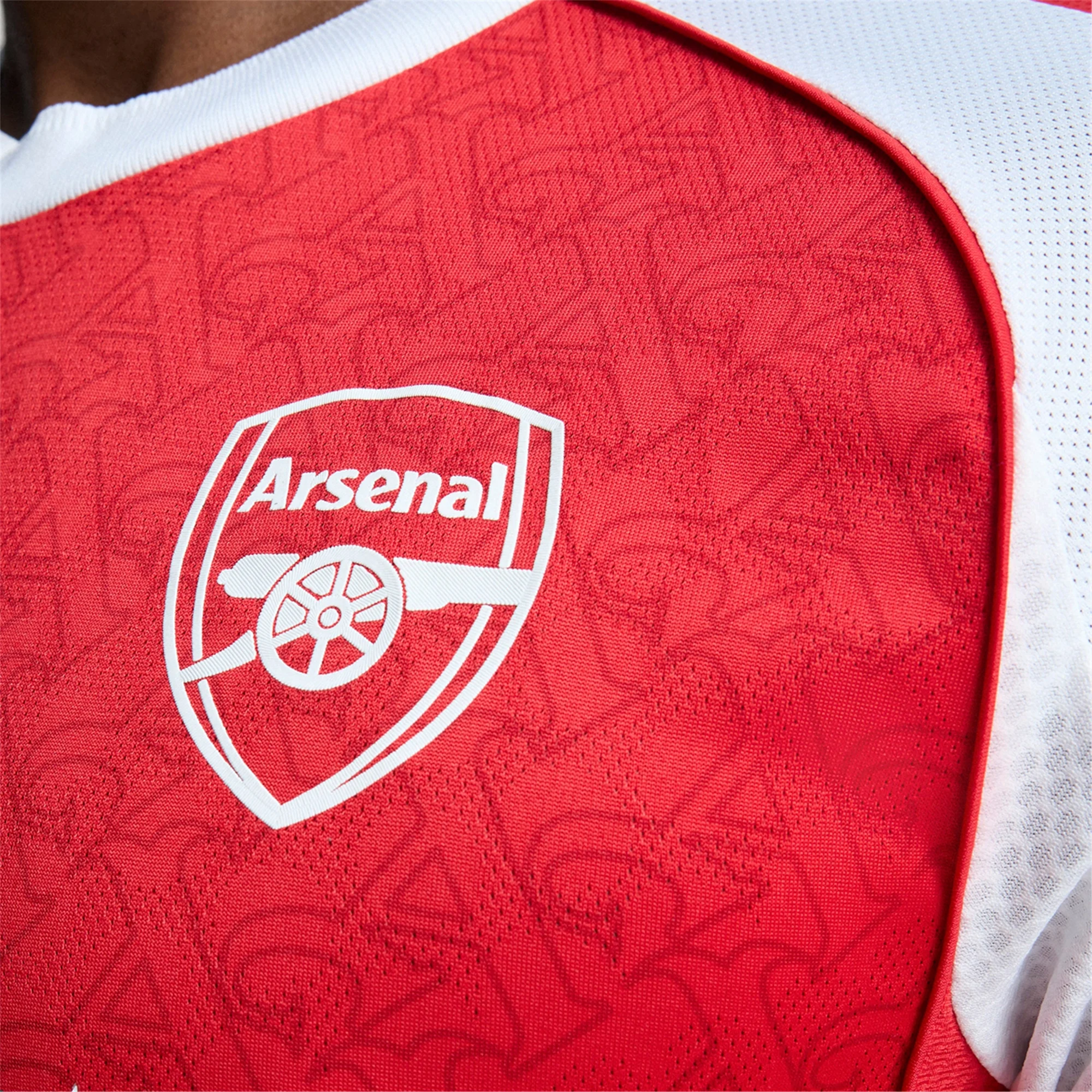 adidas Karl Hein Arsenal FC Authentic Home Jersey 25/26 w/ EPL Patch (Better Scarlet/White