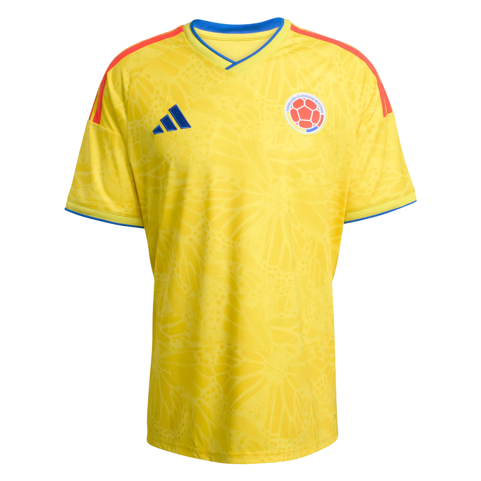 adidas Men's Machado Colombia 2026 Home Jersey (Impact Yellow)