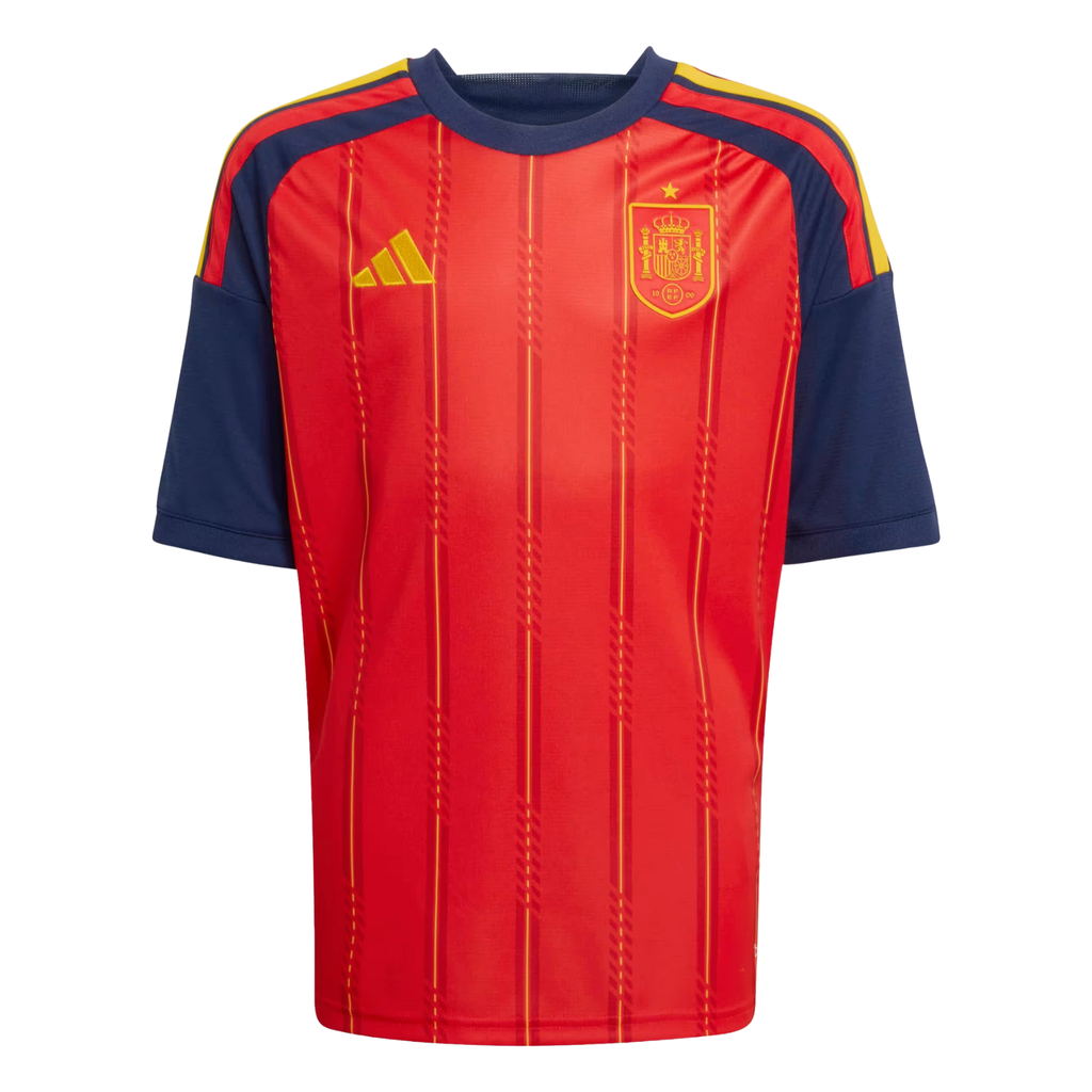 adidas Youth Spain World Cup Home Jersey 2026 (Vivid Red)