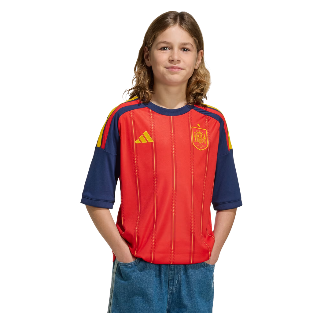 adidas Youth Spain World Cup Home Jersey 2026 (Vivid Red)