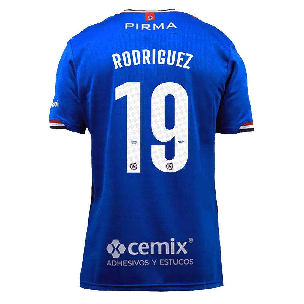 Pirma Men's Carlos Rodriguez Cruz Azul Home Jersey 25/26 (Blue)
