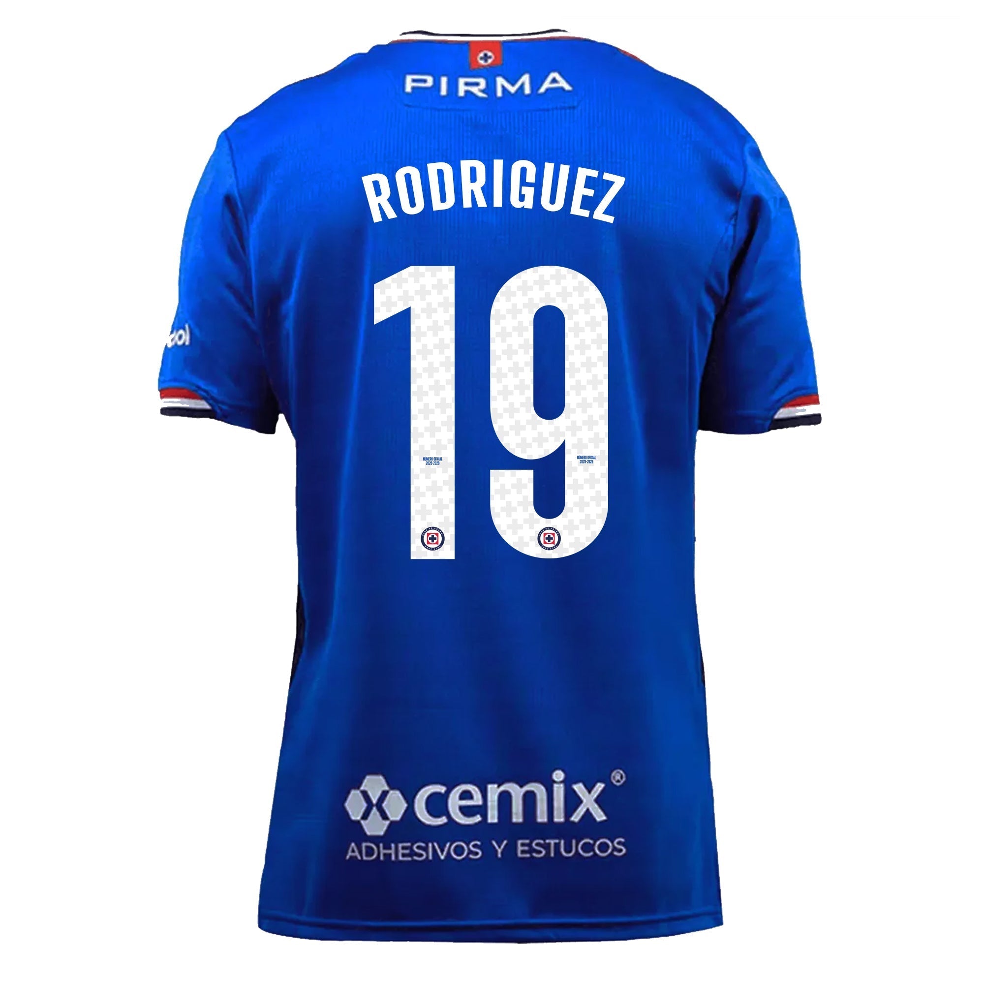 Pirma Men's Carlos Rodriguez Cruz Azul Home Jersey 25/26 (Blue)