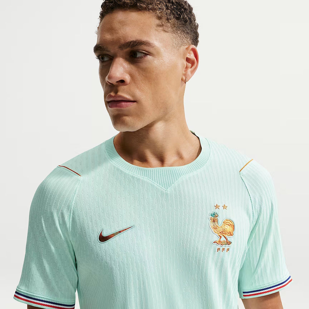 Nike Men's France Désiré Doué Match Authentic Away Jersey 2026 (Igloo/Monarch)