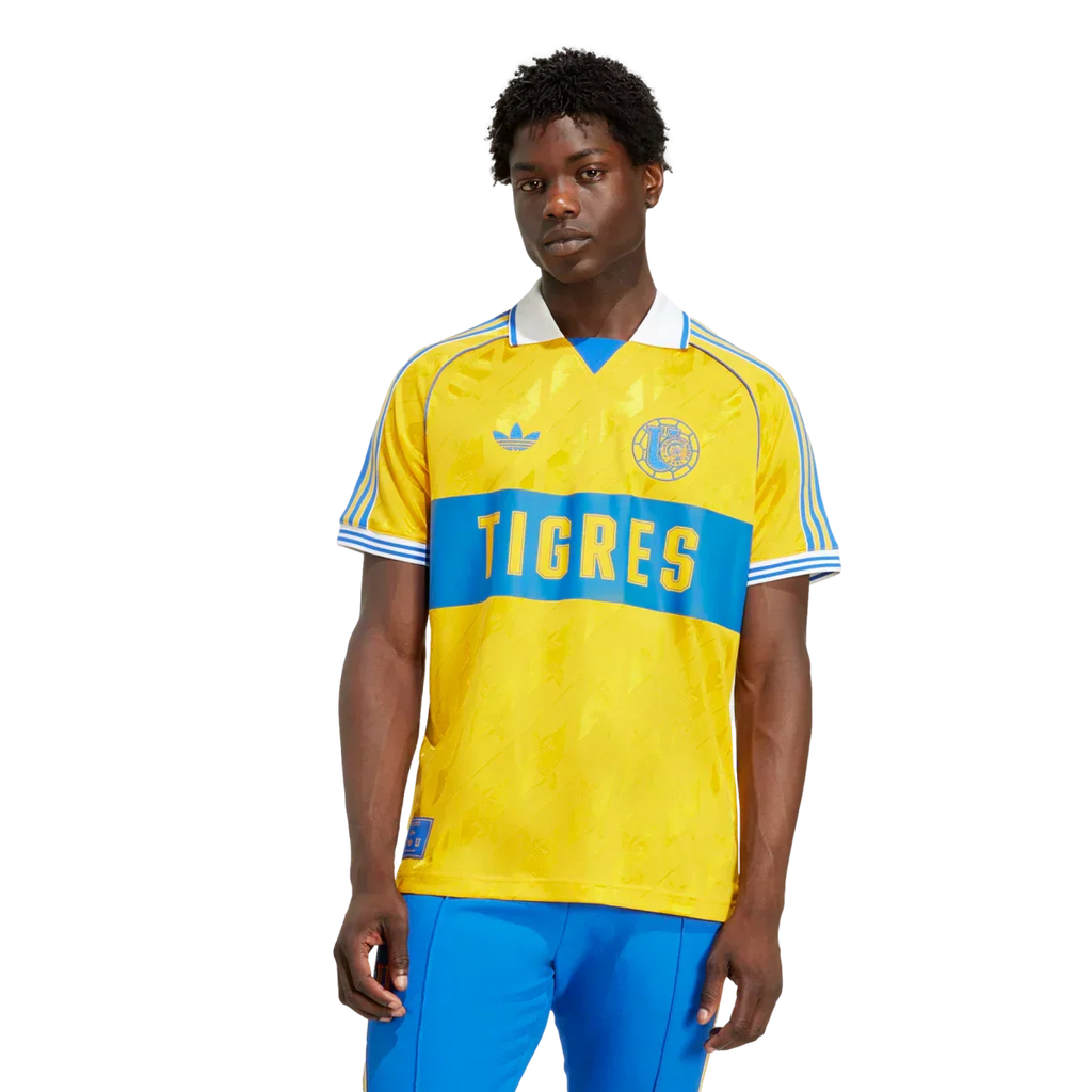 adidas Men's Tigres UANL Retro Anniversary Jersey 25/26 (Gold)