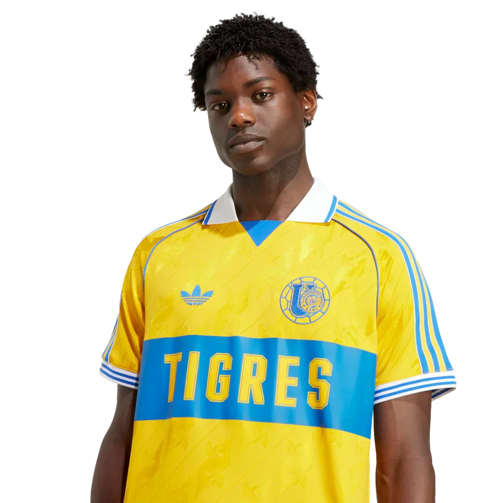 adidas Men's Tigres UANL Retro Anniversary Jersey 25/26 (Gold)