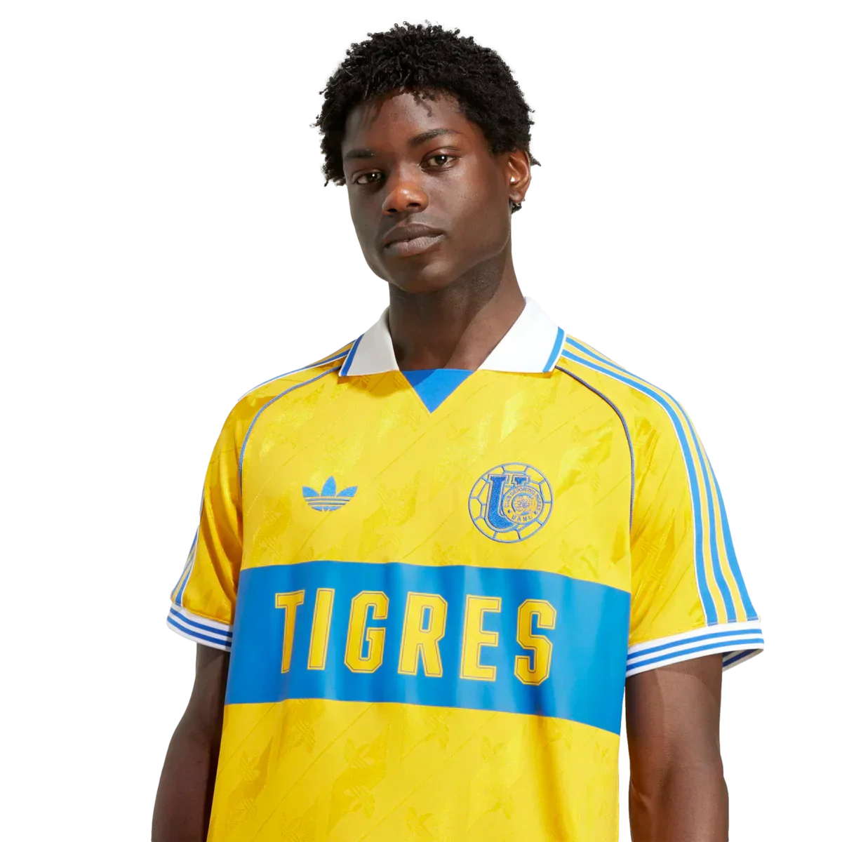 adidas Men's Tigres UANL Retro Anniversary Jersey 25/26 (Gold)