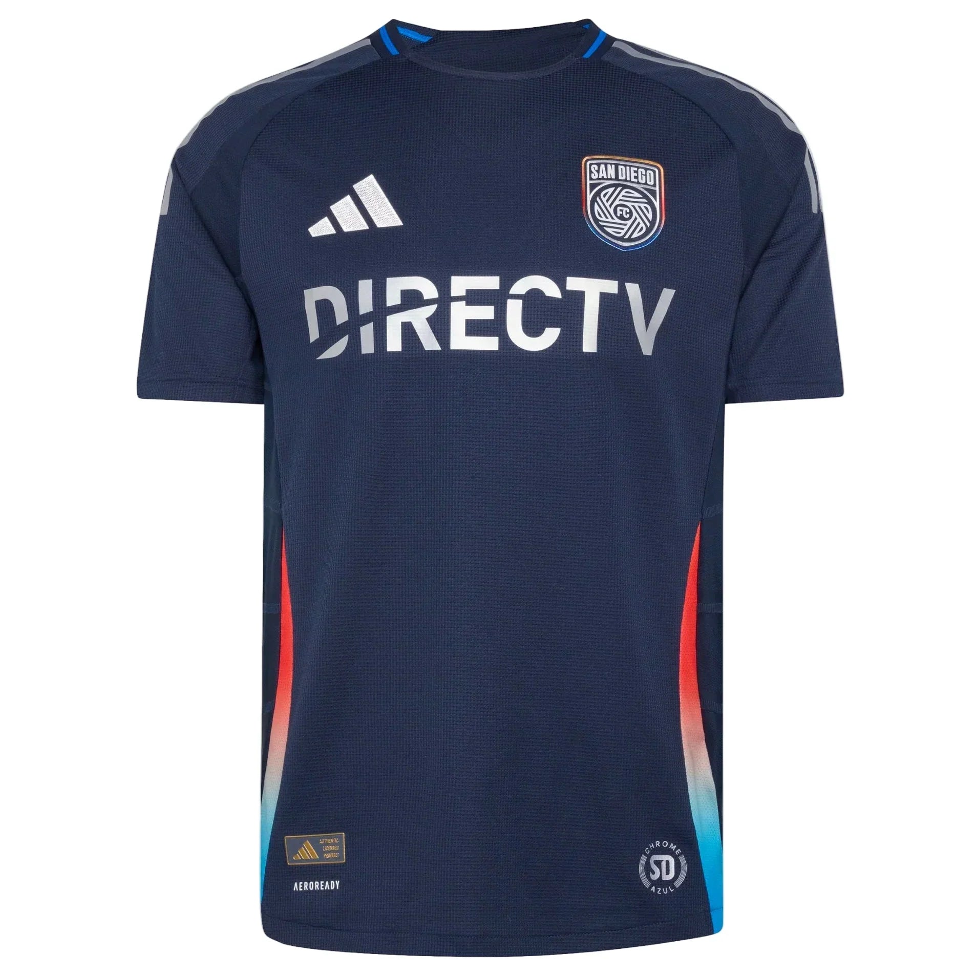 adidas Men's San Diego 25/26 Authentic Home Jersey (Navy/Multi)