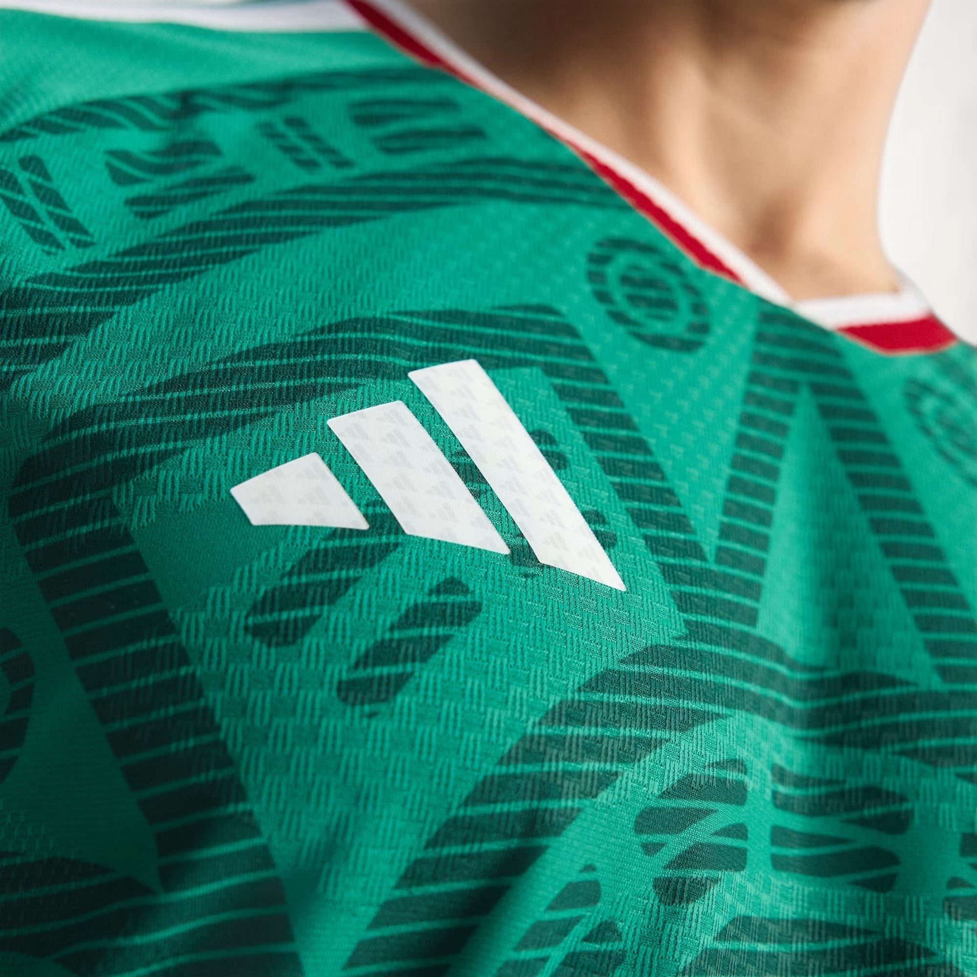 adidas Men's J. Corona Mexico Authentic Home 2026 World Cup Jersey (Bold Green)