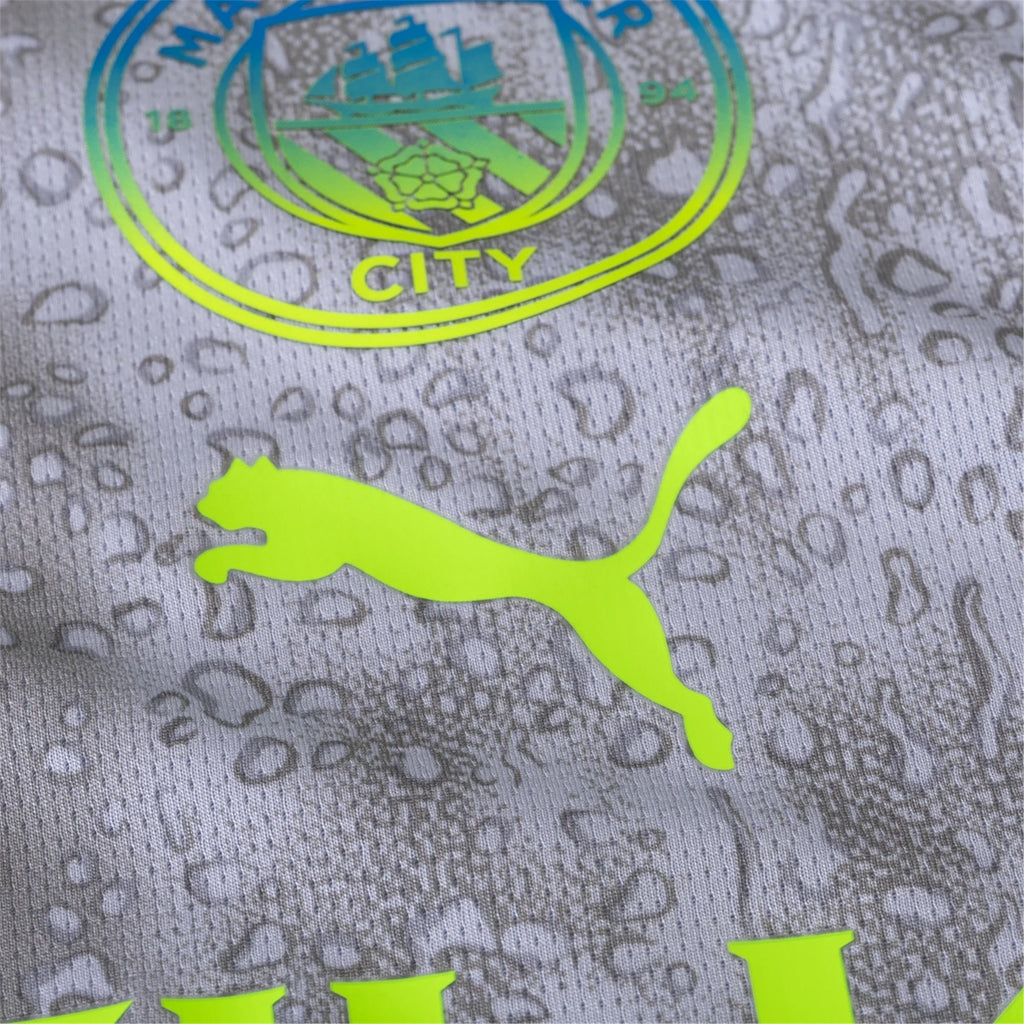 Puma Men's Manchester City Third Jersey 25/26 (Cool Weather/Pro Green)