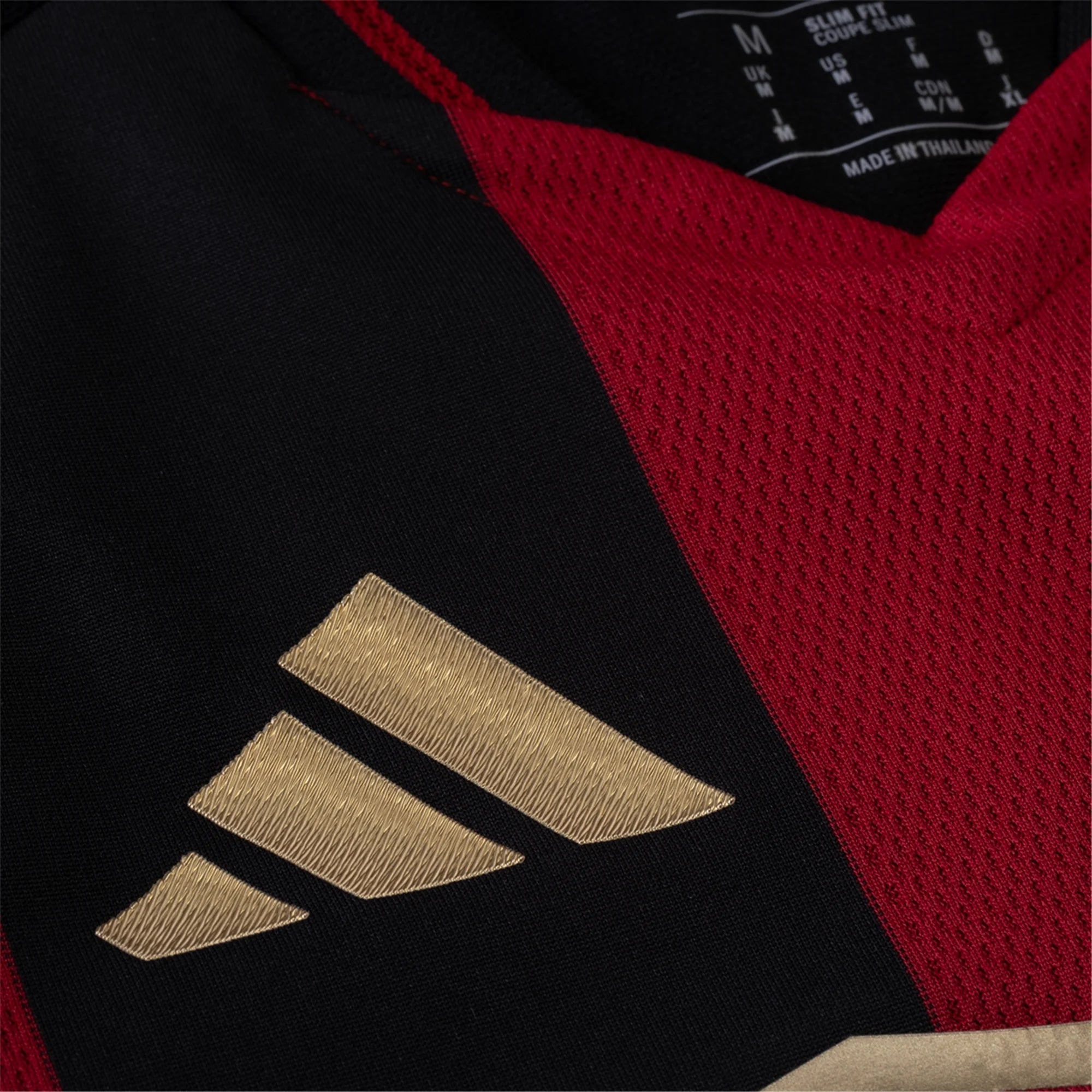 adidas Atlanta United Authentic Home Jersey w/ MLS Patches 25/26 (Red/Black)