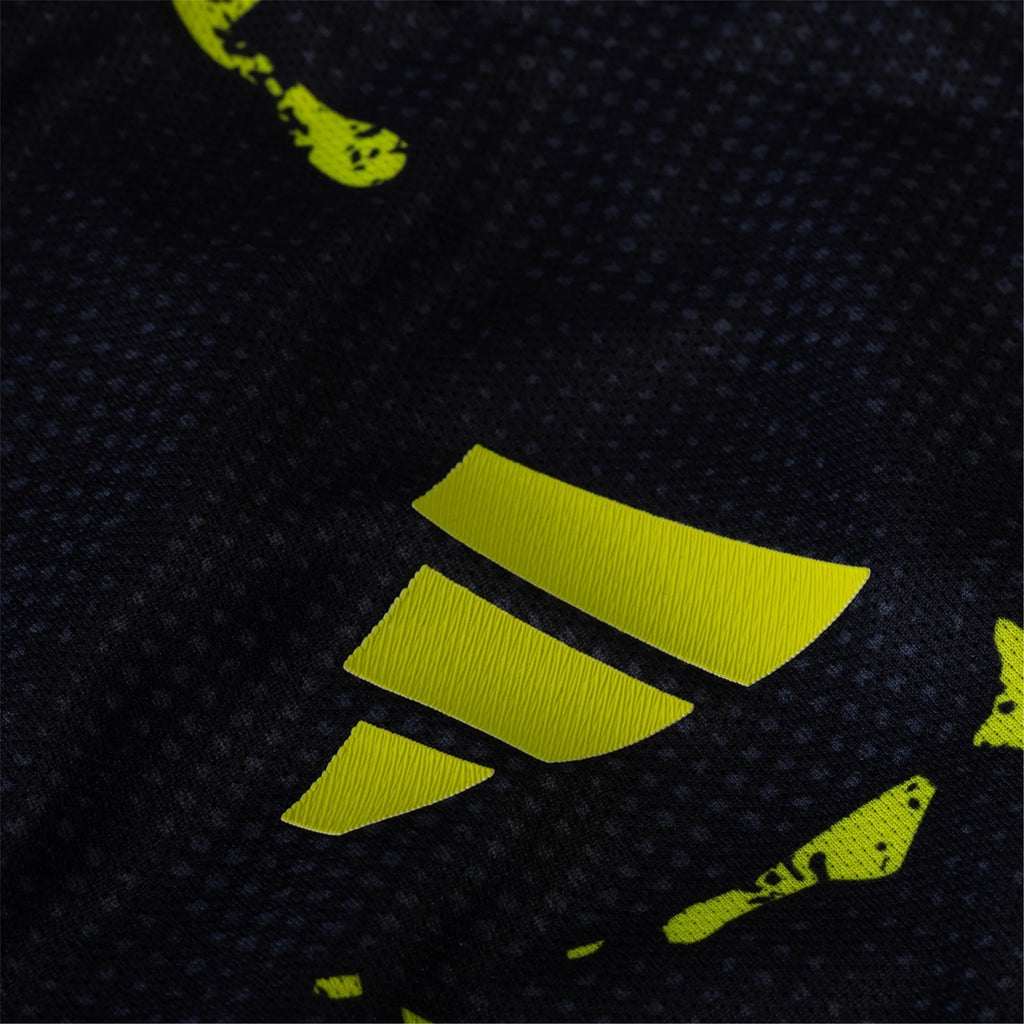 adidas Stanislav Lapkes Columbus Crew Authentic Away Jersey w/ MLS Patches 25/26 (Black/Yellow)