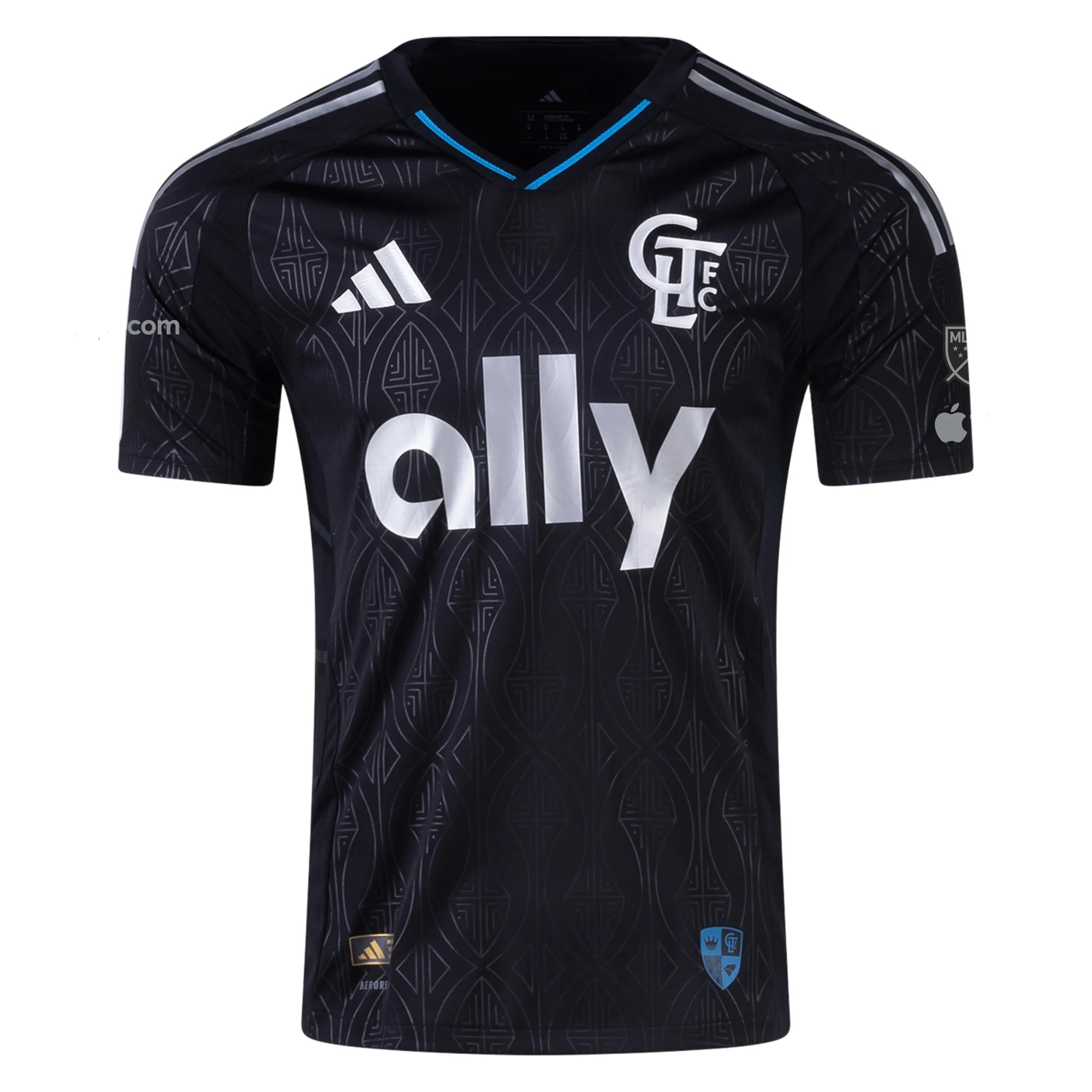 adidas Ashley Westwood Charlotte FC Authentic Away Jersey 25/26 (Black)