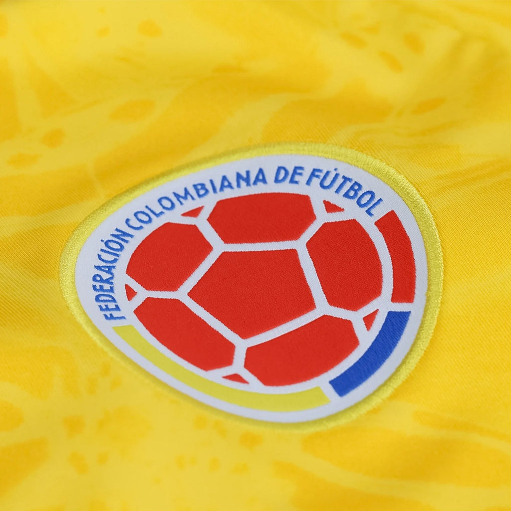 adidas Men's L. Diaz Colombia 2026 Home Jersey (Impact Yellow)