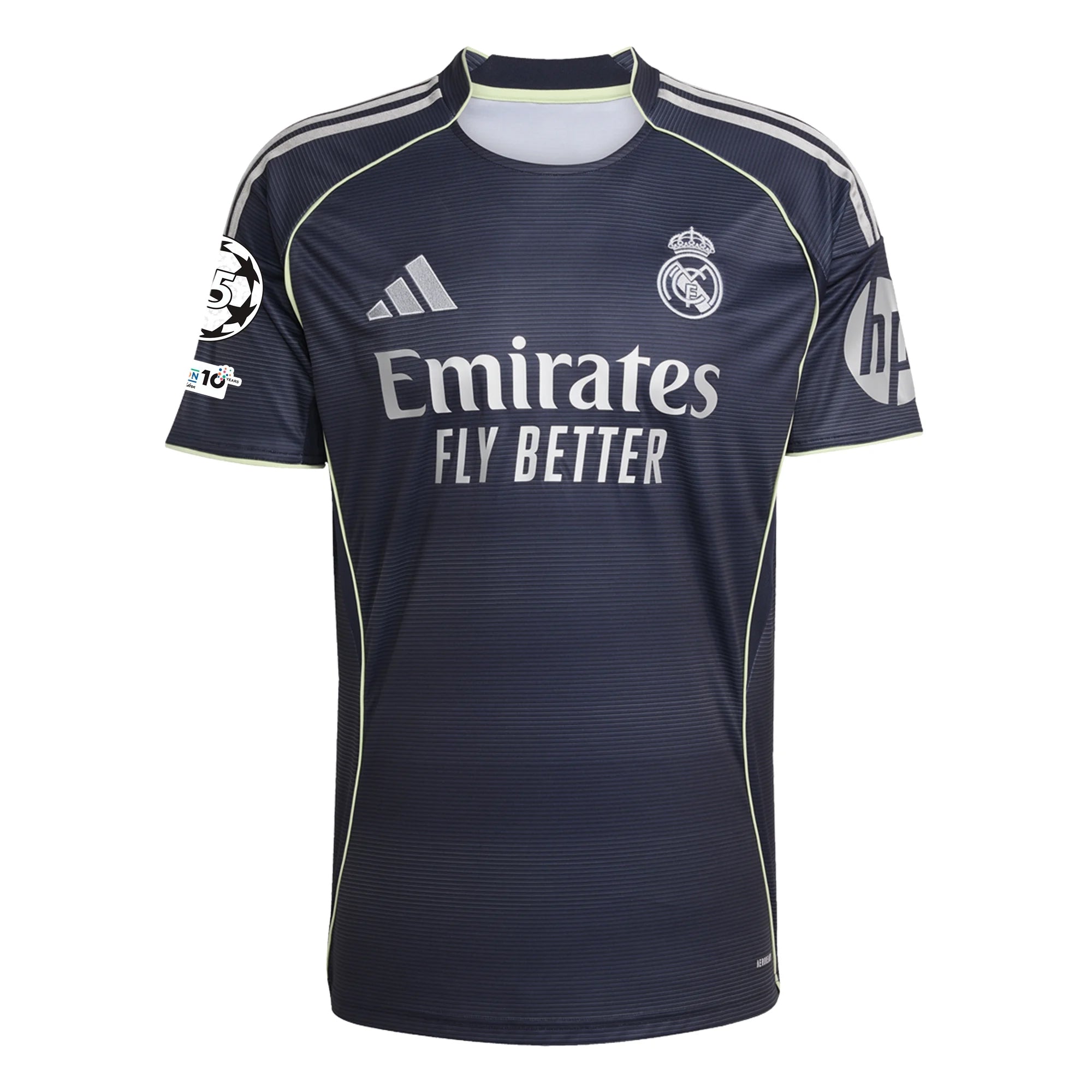 adidas D. Ceballos Real Madrid 25/26 Away Jersey w/ Champions League Patches (Legend Ink)