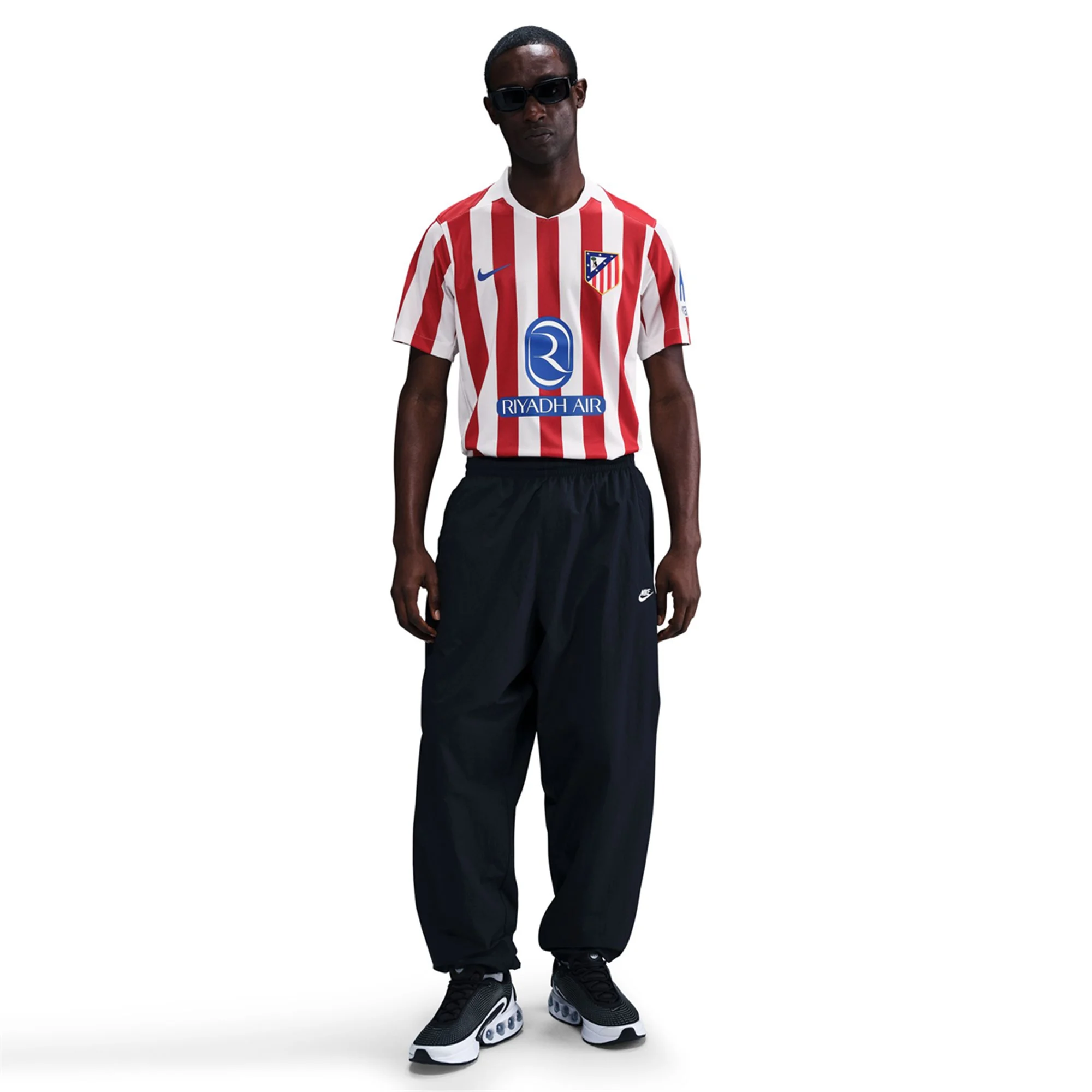 Nike Atletico Madrid Julian Alvarez Home Jersey w/ La Liga Patch 25/26 (Sport Red/Hyper Royal)