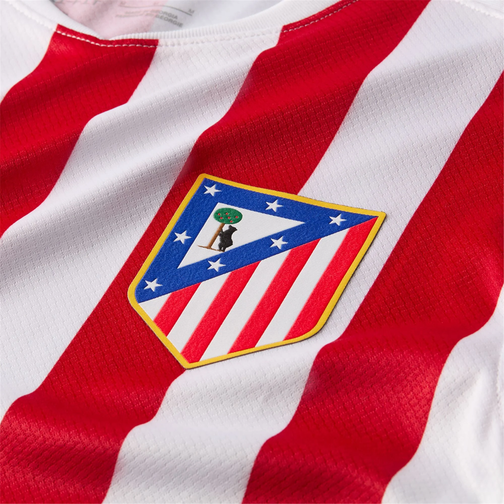 Nike Atletico Madrid Julian Alvarez Home Jersey w/ La Liga Patch 25/26 (Sport Red/Hyper Royal)