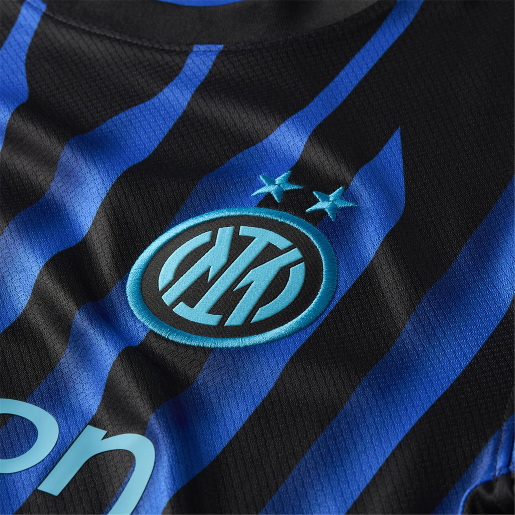 Nike Inter Milan Home Jersey w/ Serie A Patch 25/26 (Lyon Blue/Black/Chlorine Blue)