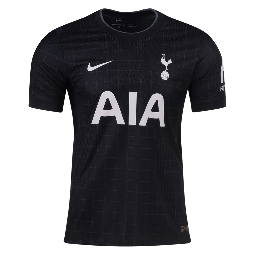 Nike Dragusin Tottenham Hotspur Authentic Away Jersey 25/26 w/ EPL Patch (Black/Iron)