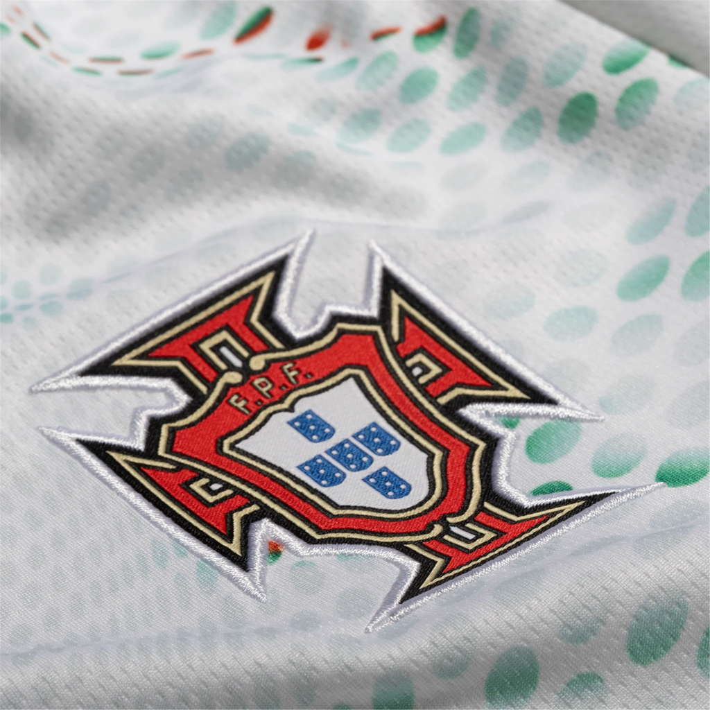 Puma Youth Portugal Cristiano Ronaldo Away Jersey 25/26 (Puma White/Puma Black)