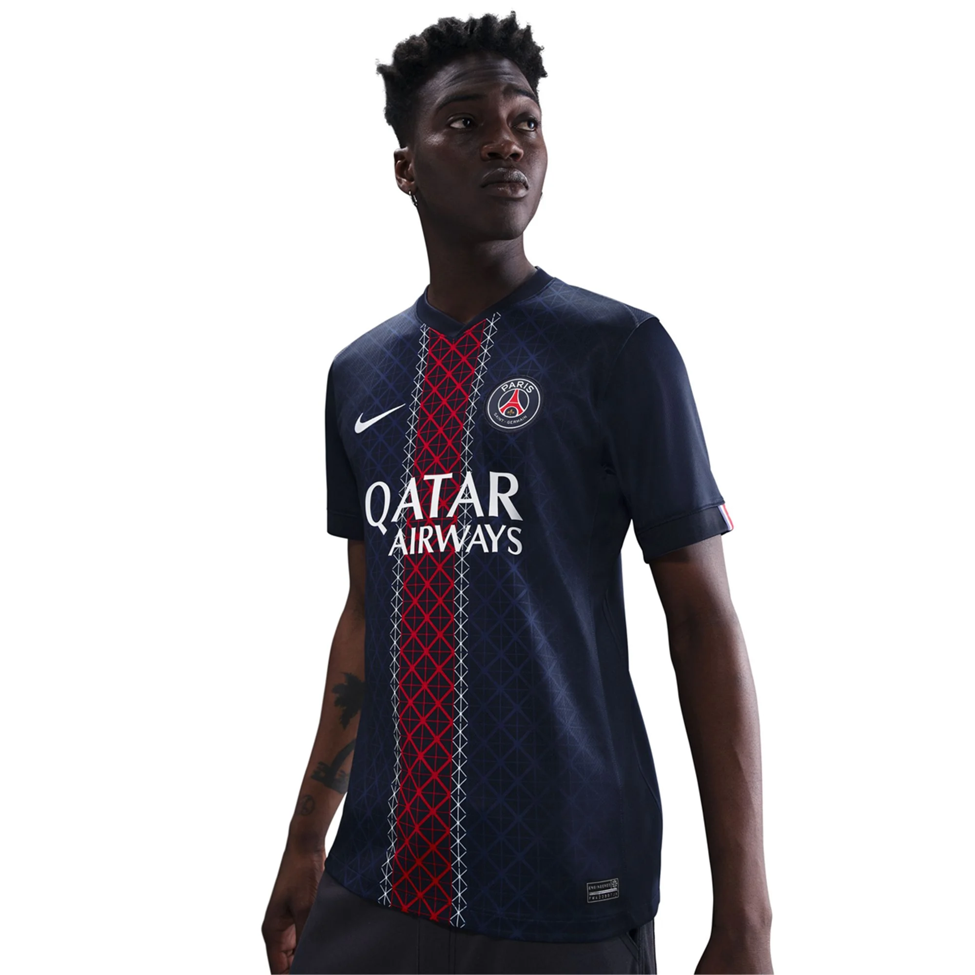 Nike Paris Saint-Germain Home Jersey w/ Club World Cup Patches 25/26 (Midnight Navy/Red/White)