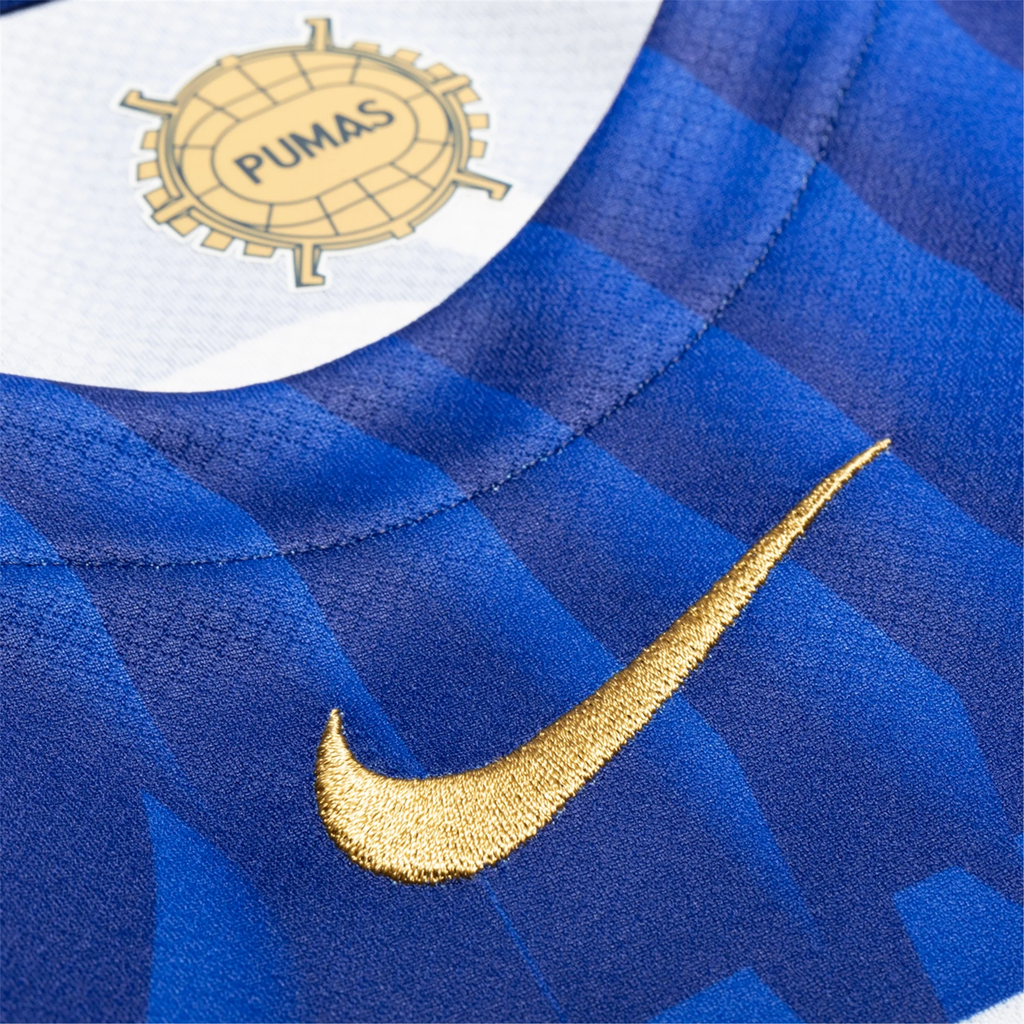 Nike Pumas UNAM 25/26 Away Jersey (Deep Royal Blue/Club Gold)
