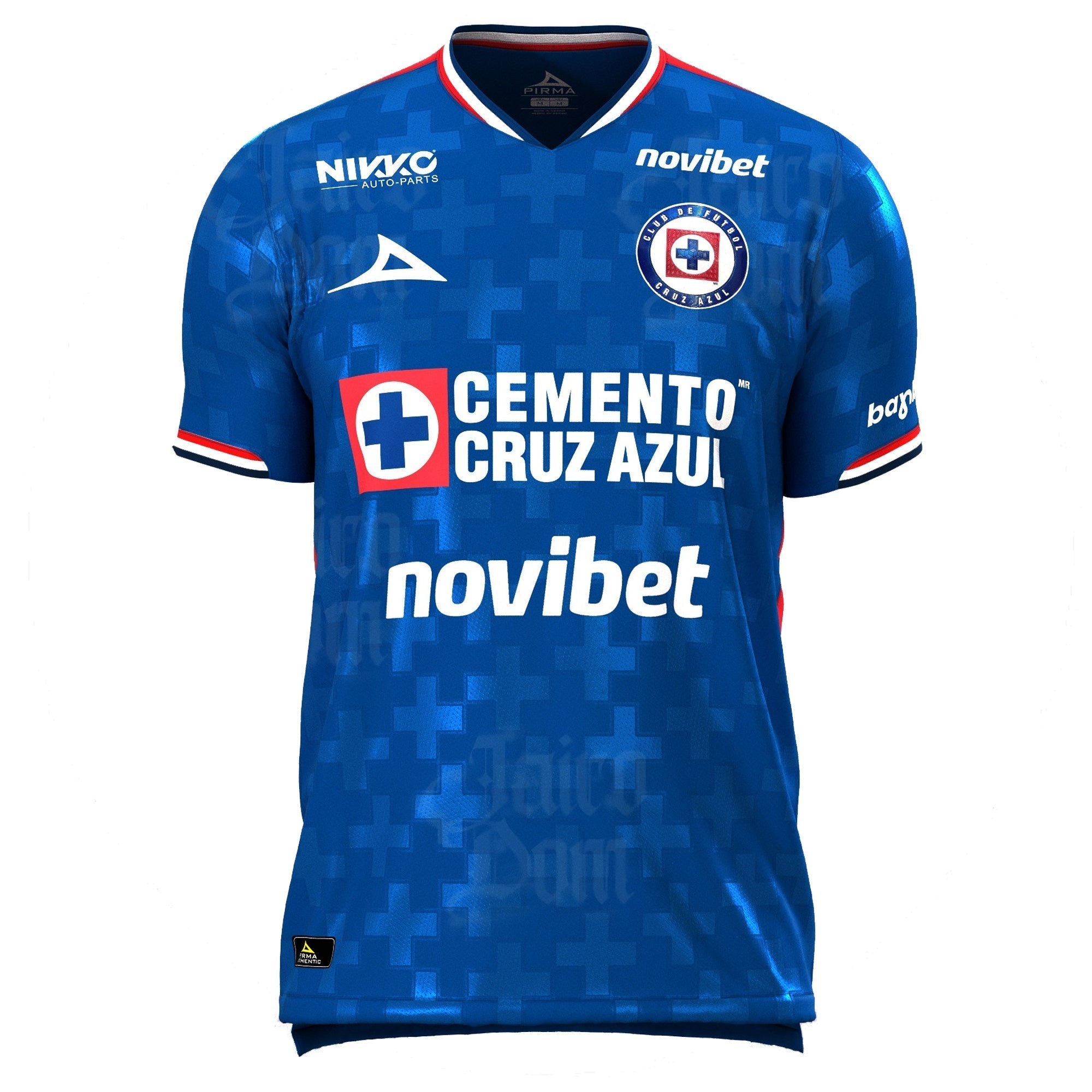 Pirma Men's Carlos Rodolfo Rotondi Cruz Azul Home Jersey 25/26 (Blue)