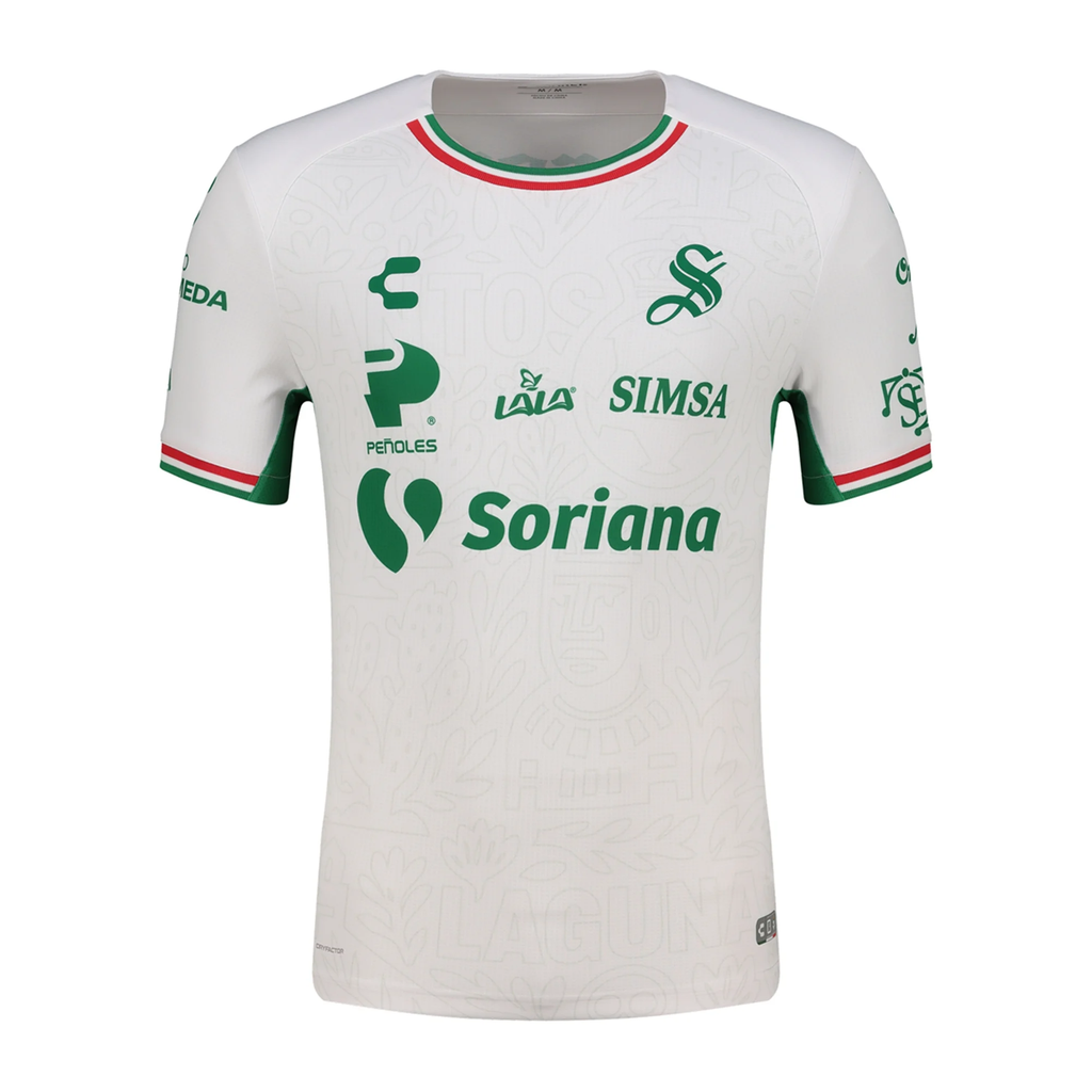 Charly Men's Santos Third Jersey 25/26 (White)