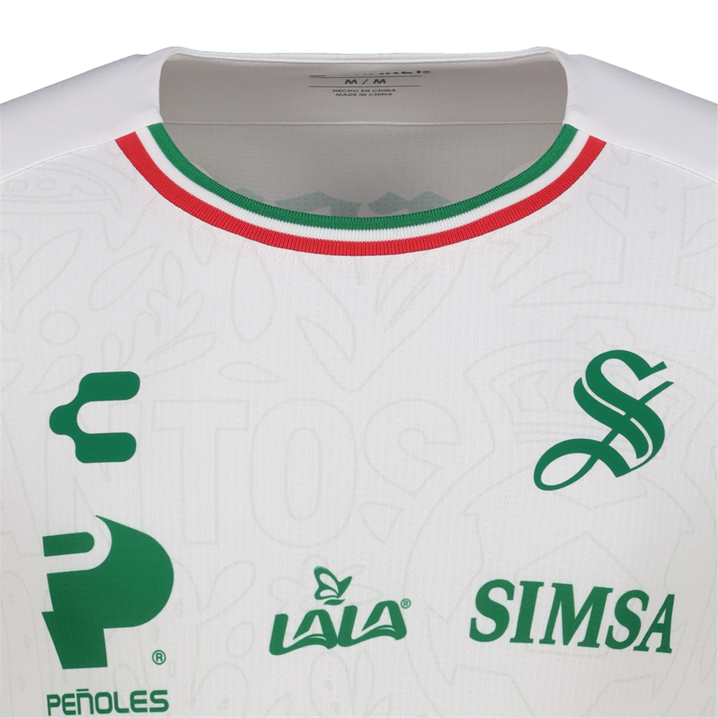 Charly Men's Santos Third Jersey 25/26 (White)