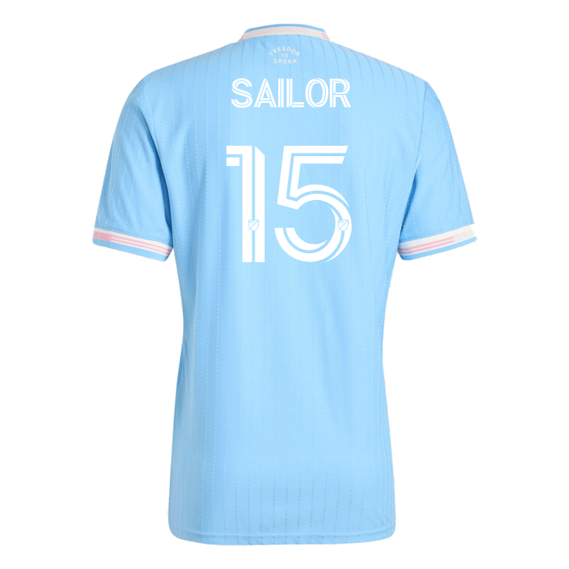 adidas Sailor Inter Miami Authentic Third Jersey 25/26 (Blue/Pink)