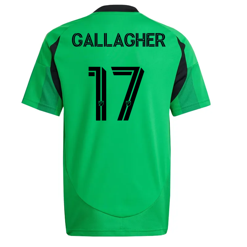 adidas Austin FC Jon Gallagher Home Jersey 25/26 (Real Green)