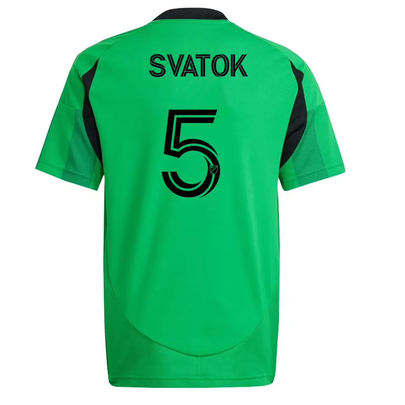 adidas Austin FC Oleksandr Svatok Home Jersey 25/26 (Real Green)