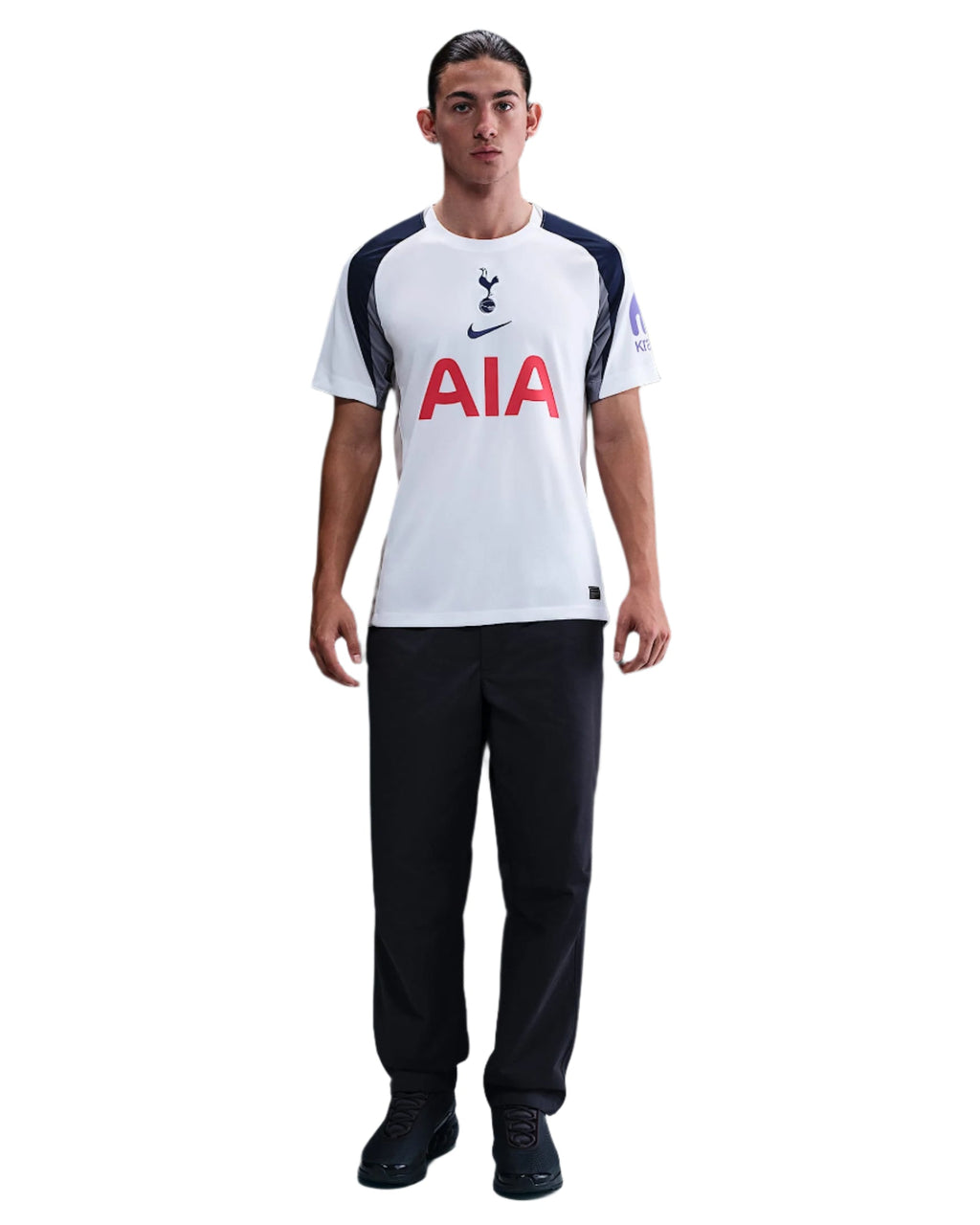 Nike Bissouma Tottenham Hotspurs Home Jersey w/ EPL + No Room For Racism Patch 25/26 (White/Iron/Binary Blue)