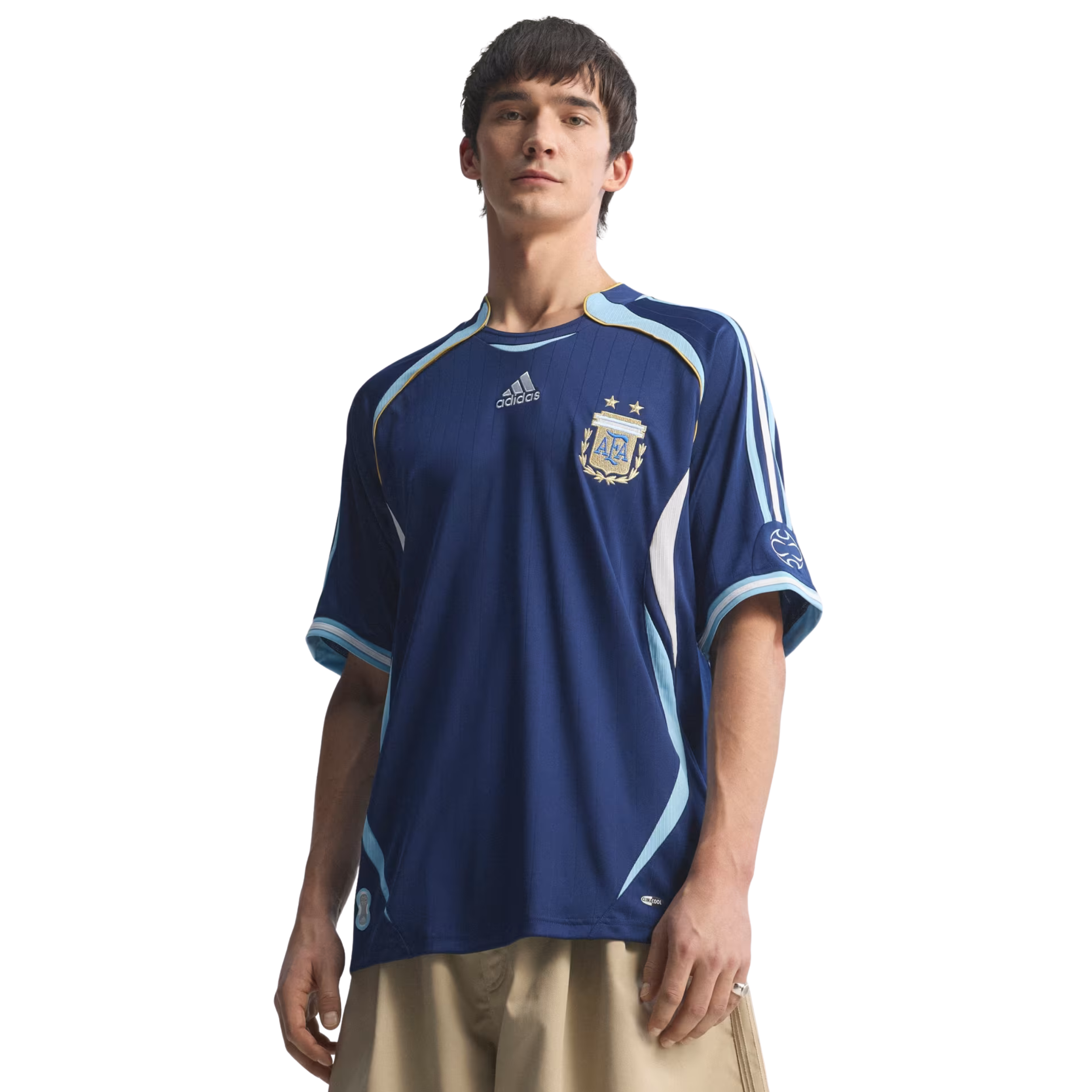 adidas Men's Argentina 2006 Away Jersey (Dark Blue)