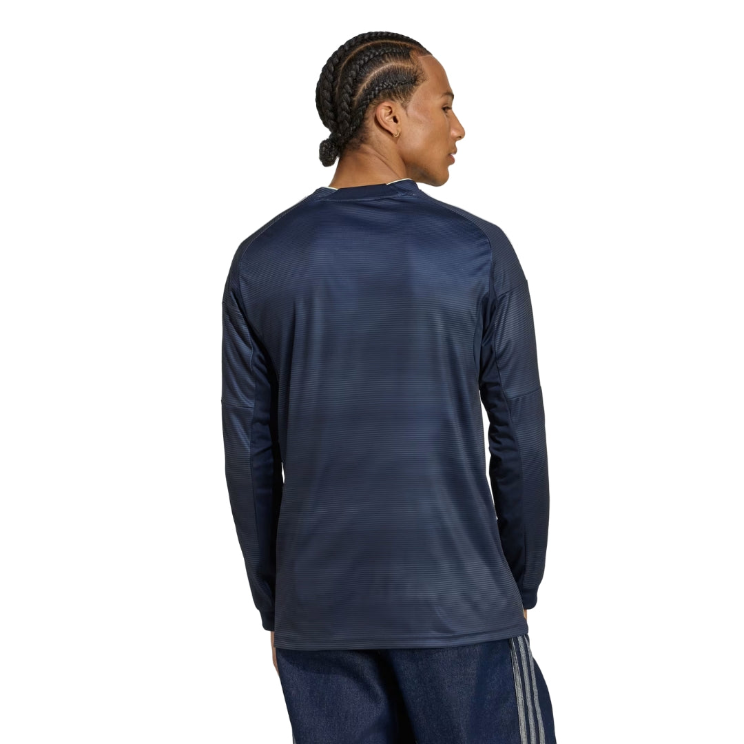 adidas Real Madrid Rudiger Long Sleeve Away Jersey w/ Champions League Patches 25/26 (Legend Ink)