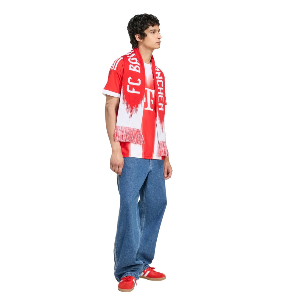 adidas Bayern Munich Harry Kane Home Jersey w/ Bundesliga Champion Patch 25/26 (Red)