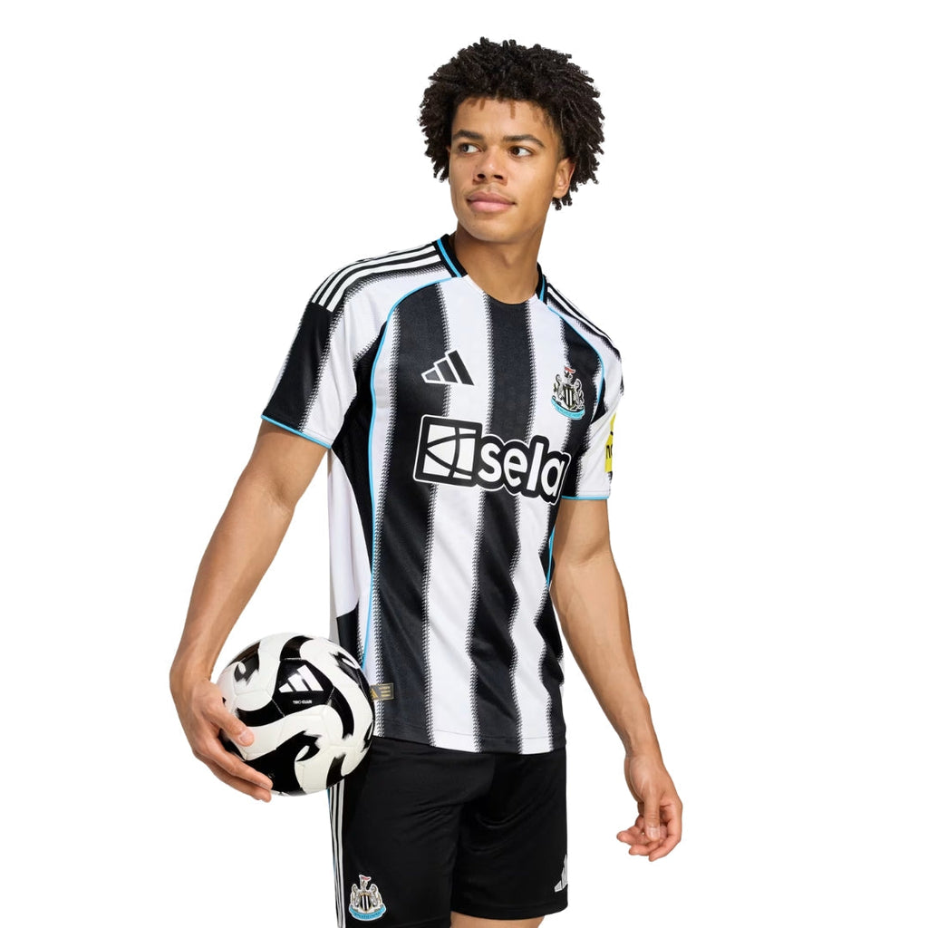 adidas Newcastle United 25/26 Authentic Home Jersey (Black/White)