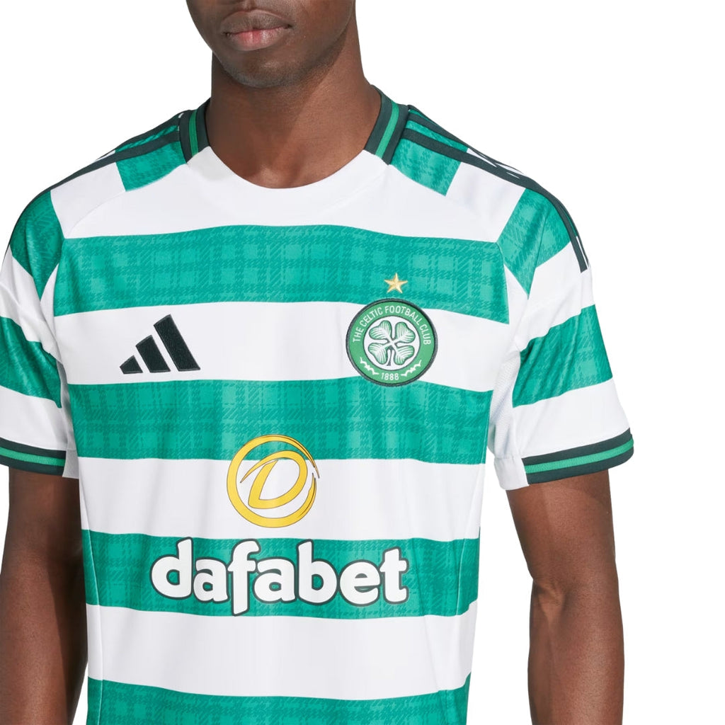 adidas Celtic FC 25/26 Home Jersey (White)