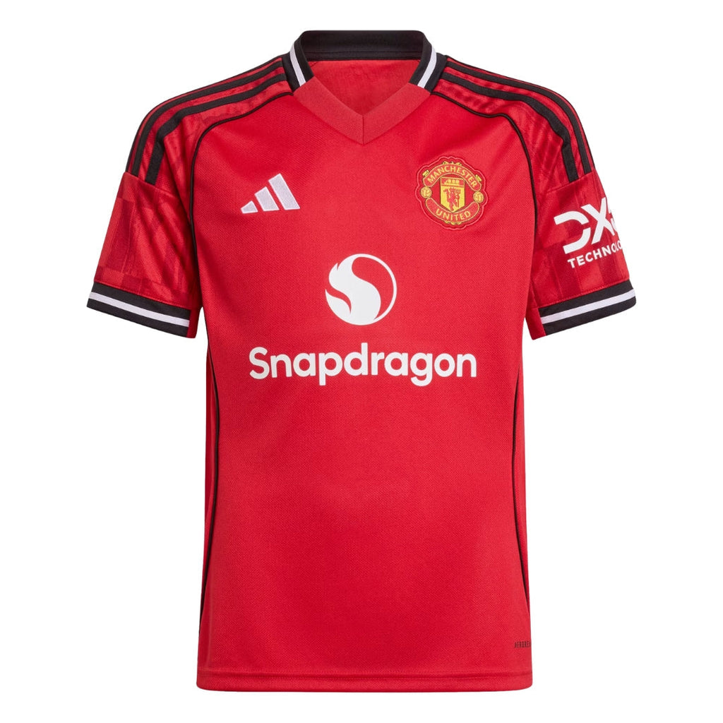 adidas Youth Manchester United 25/26 Home Jersey (Red)