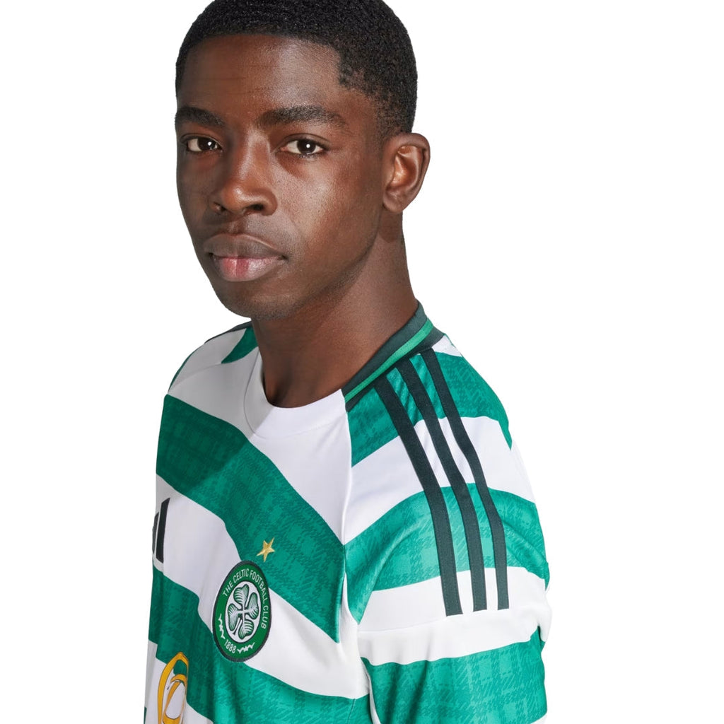 adidas Celtic FC 25/26 Home Jersey (White)