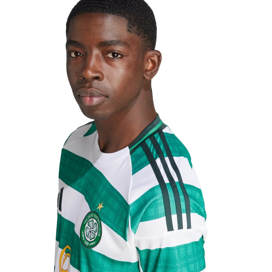 adidas Celtic FC 25/26 Home Jersey (White)