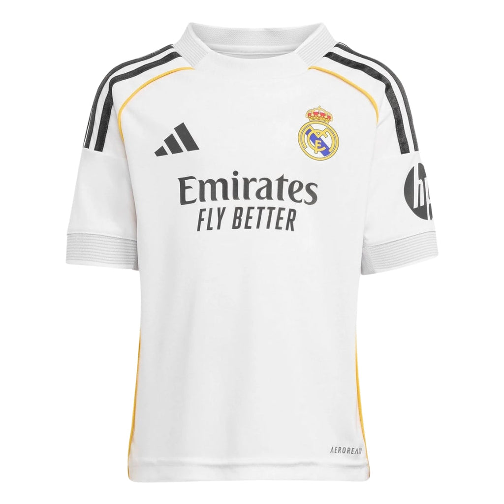adidas Real Madrid 25/26 Mini Home Jersey (White)