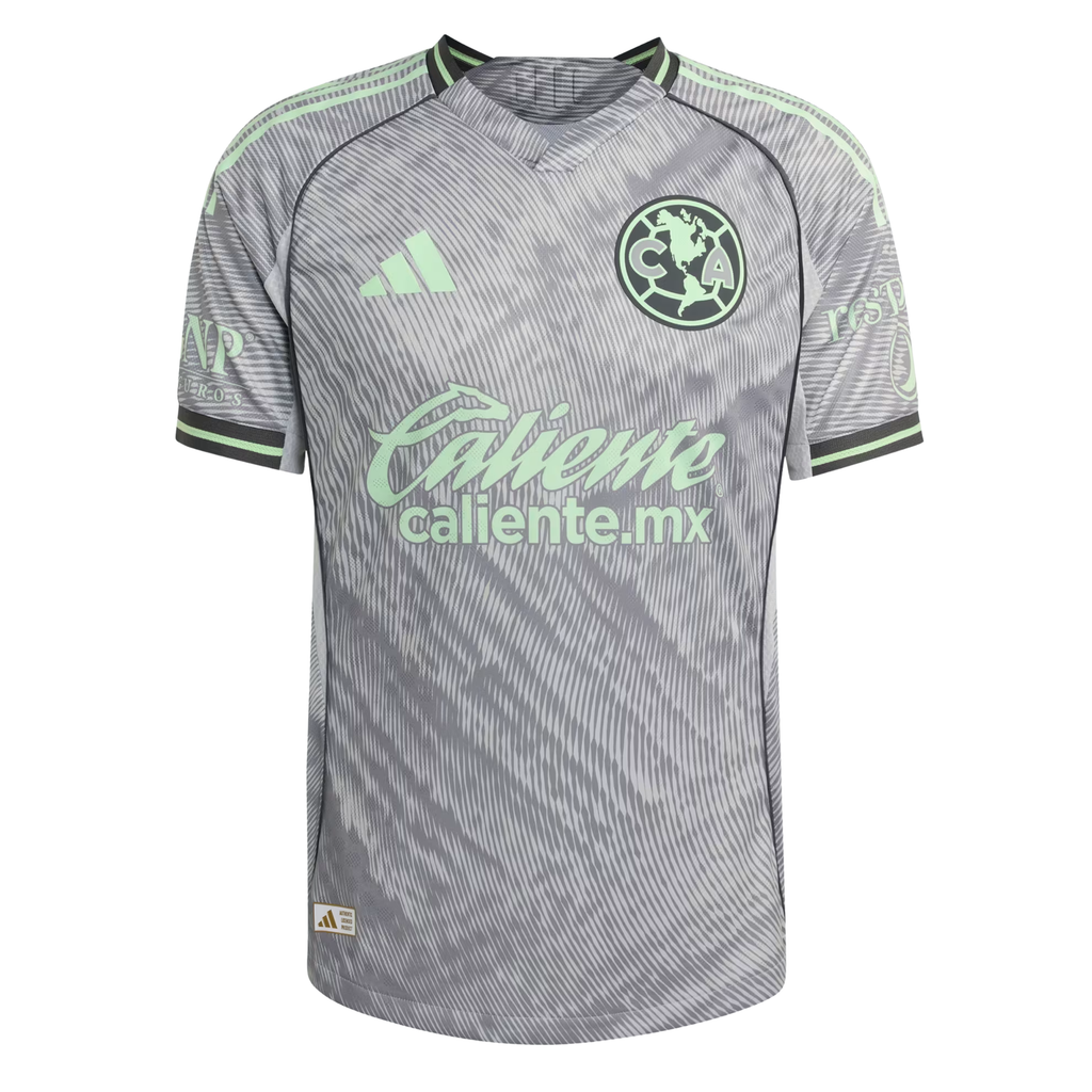 adidas Men's Club America 25/26 Authentic Third Jersey (Grey)
