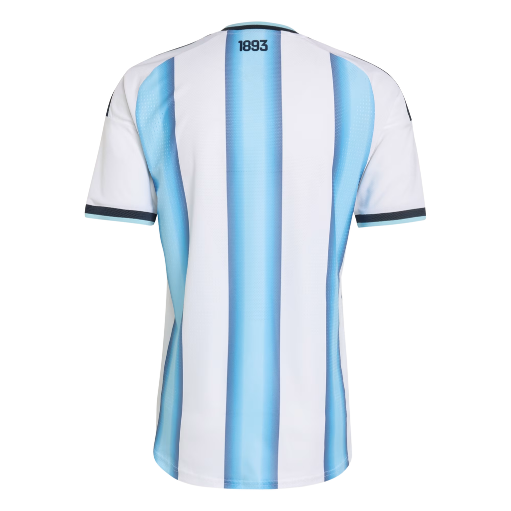 adidas Men's Argentina Match Authentic Player 2026 Home Jersey (White/Icy Blue)