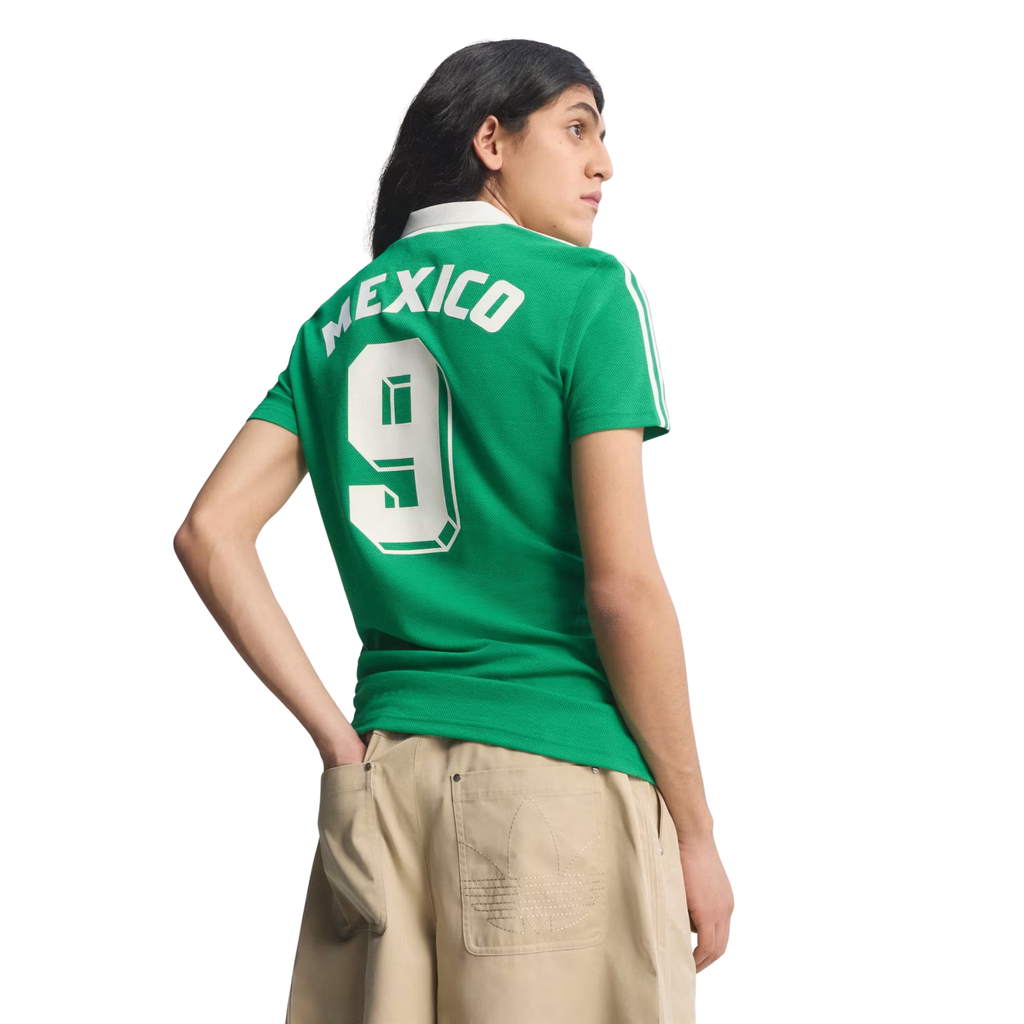 adidas Men's Mexico 86 Retro Football Jersey (Green)
