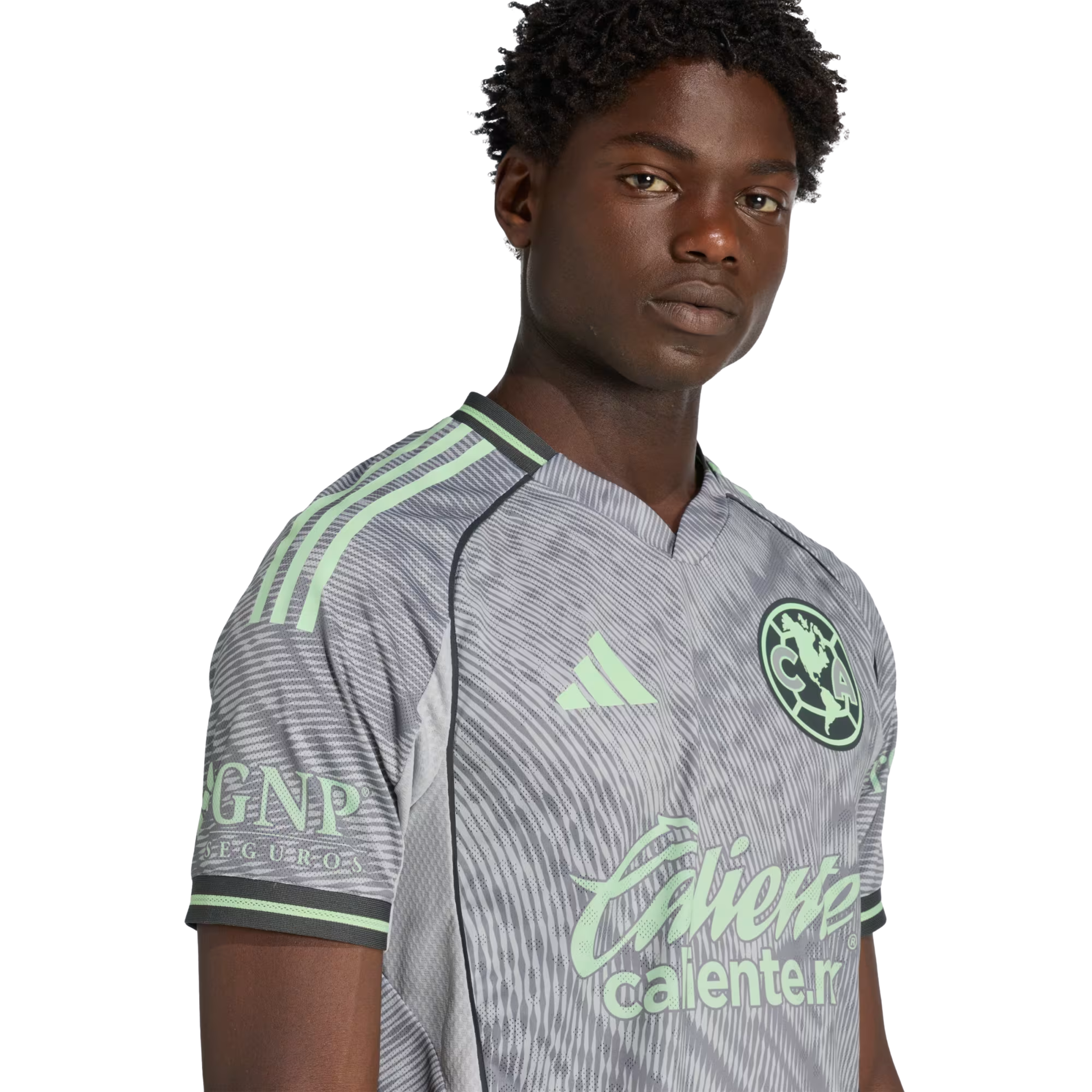 adidas Men's Club America 25/26 Authentic Third Jersey (Grey)