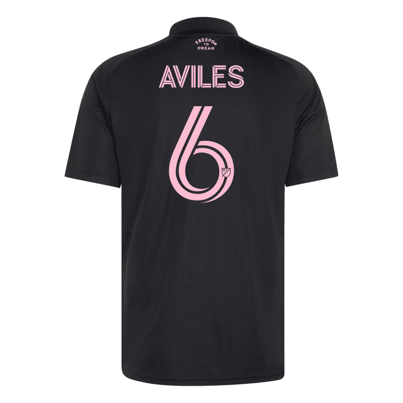 adidas Men's Aviles Inter Miami CF 26/27 Away Jersey (Black/Pink)
