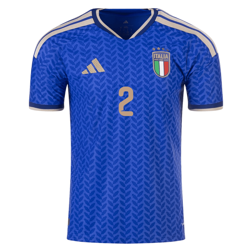 adidas Men's Bellenova Italy 2026 Authentic Home Jersey (Bold Blue)